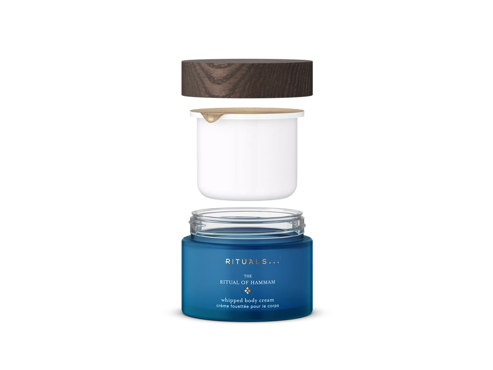 Recharge de crème pour le corps The Ritual of Hammam 220 ml