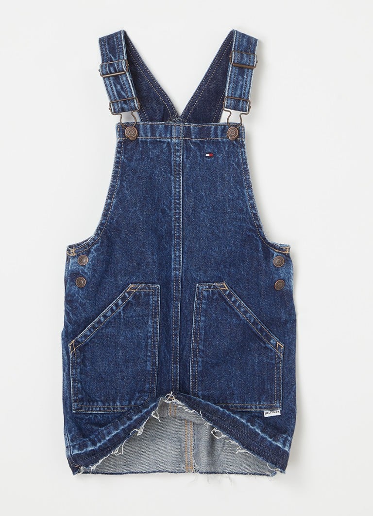 Tommy Hilfiger  Jurk van denim met opgestikte zakken