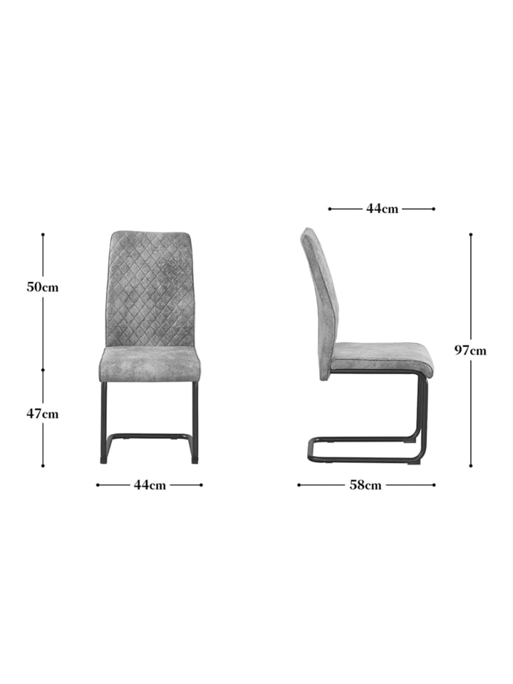 B&D Home Esszimmerstuhl THEO in Braun günstig kaufen