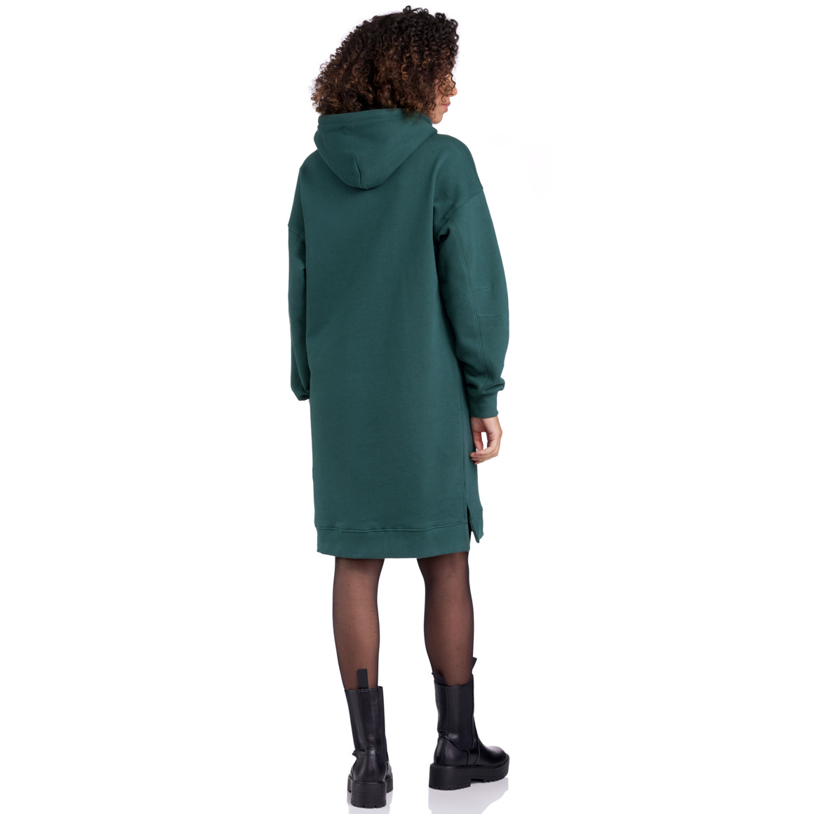 Damen Sweatkleid mit Kapuze