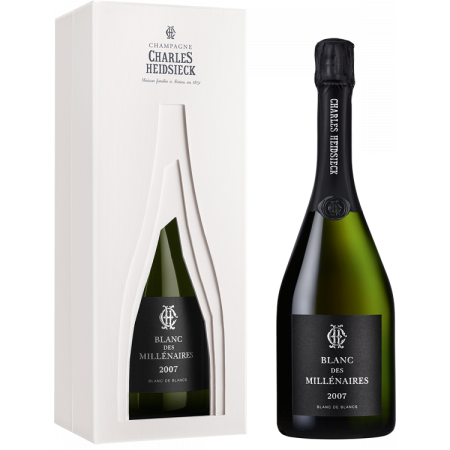 CHAMPAGNE CHARLES HEIDSIECK - BLANC DES MILLENAIRES 2007 - COFFRET