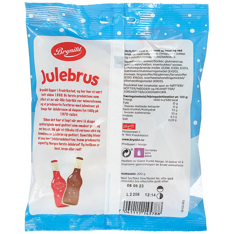 Brynild Julebrus 200 g Brynild