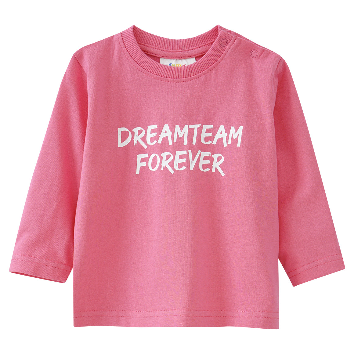 Baby Langarmshirt mit Message-Print