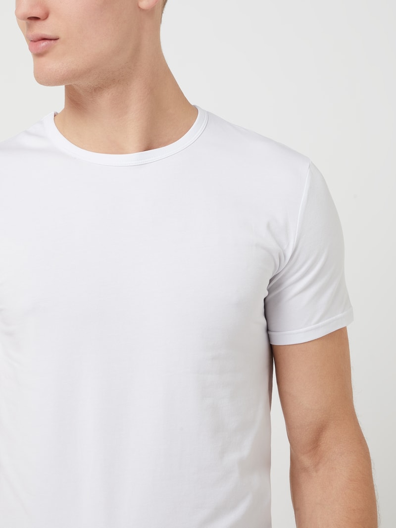 T-Shirt im 2er-Pack in weiß