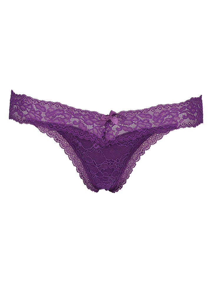Hunkemöller 6er-Set: Strings in Beige/ Rosé/ Pflaume günstig kaufen