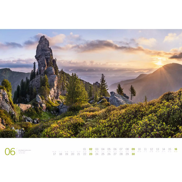 ALPEN - ACKERMANN GALLERY KALENDER 2024 - Kalender
