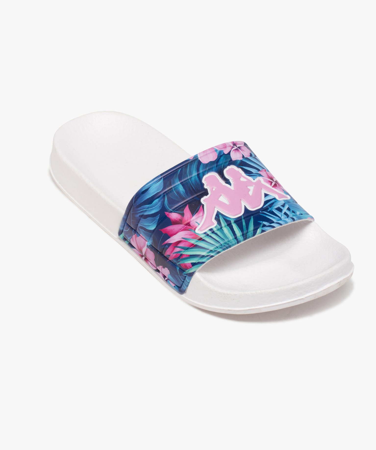 Mules de piscine fille imprimé tropical – Kappa multicolore | GEMO