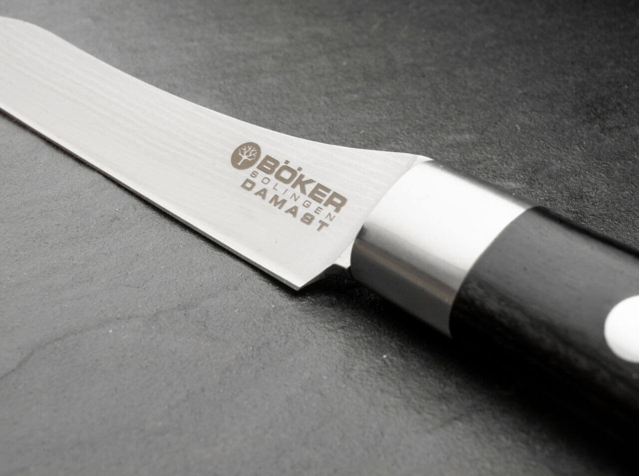 Damast Black Gemüsemesser