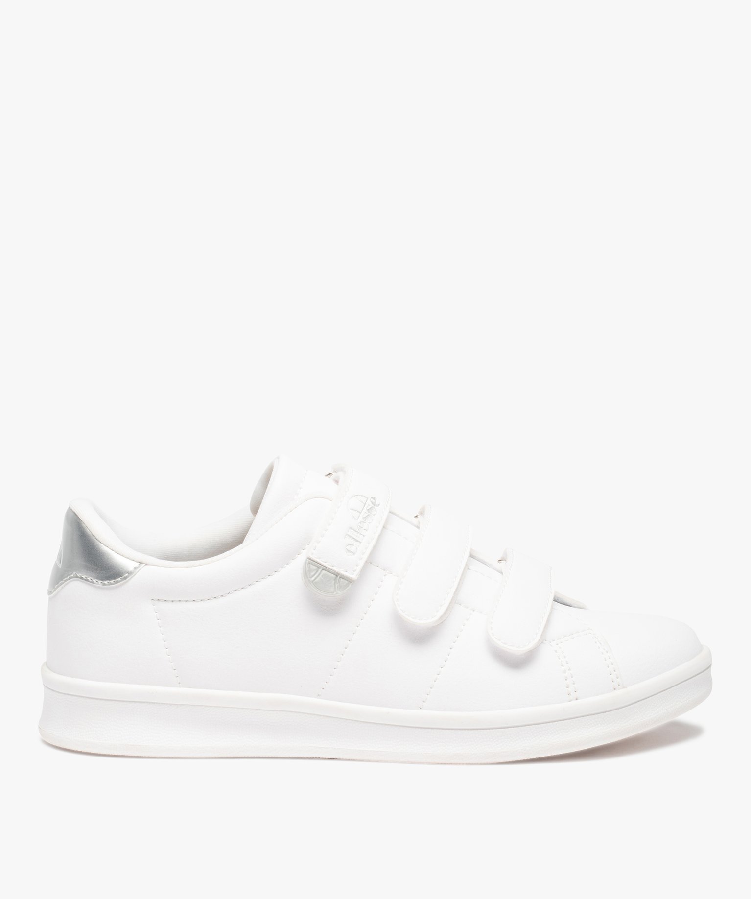 Tennis femme unies à scratchs – Ellesse Ginie blanc | GEMO