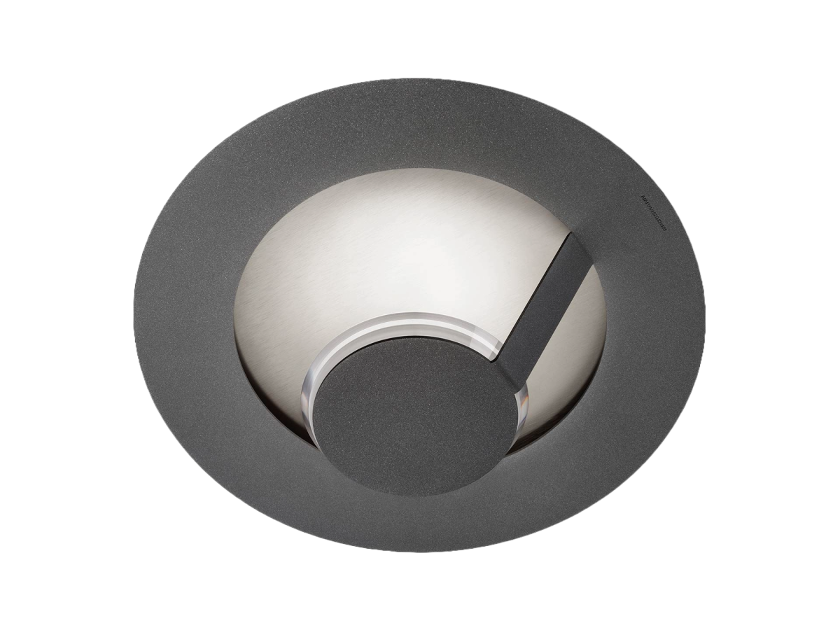 Grossmann LED Deckenlampe Flat Grau 29 cm