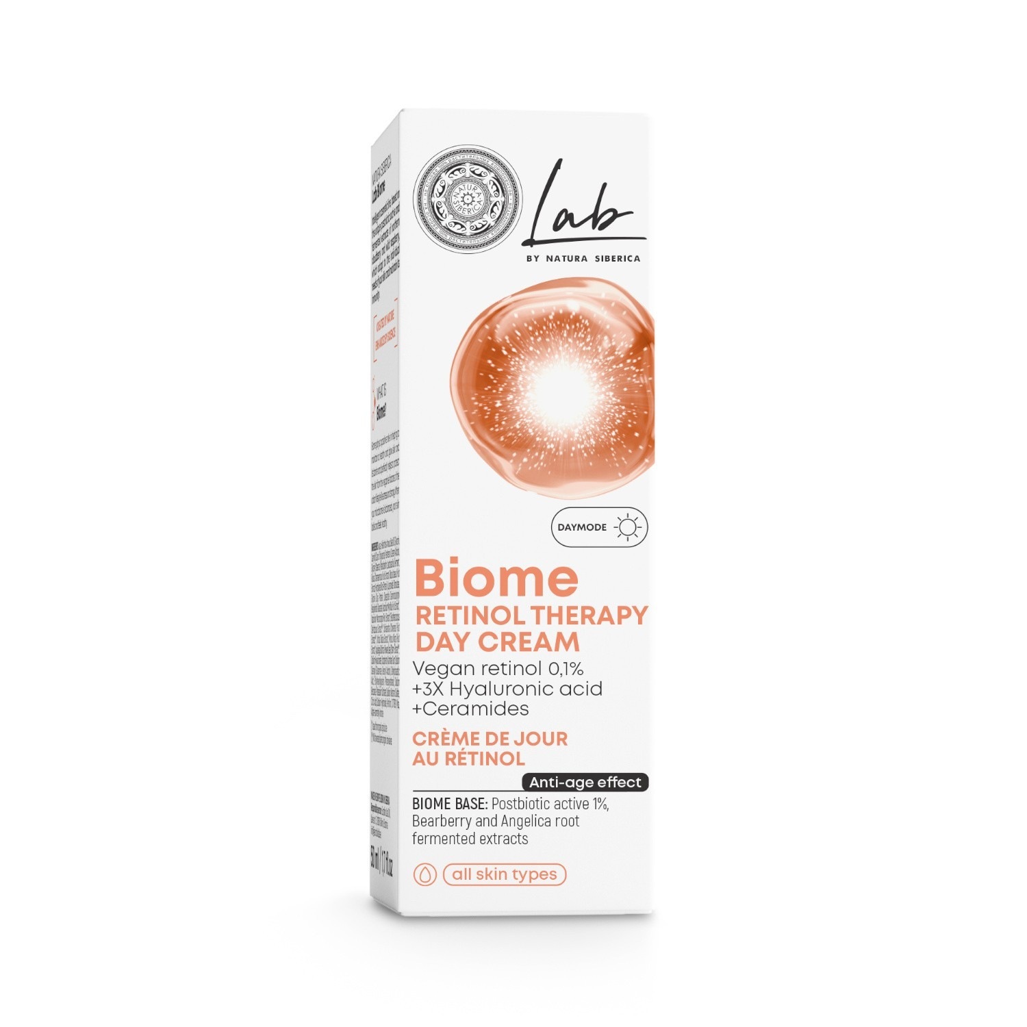 Natura Siberica Lab Retinol Dagkrem