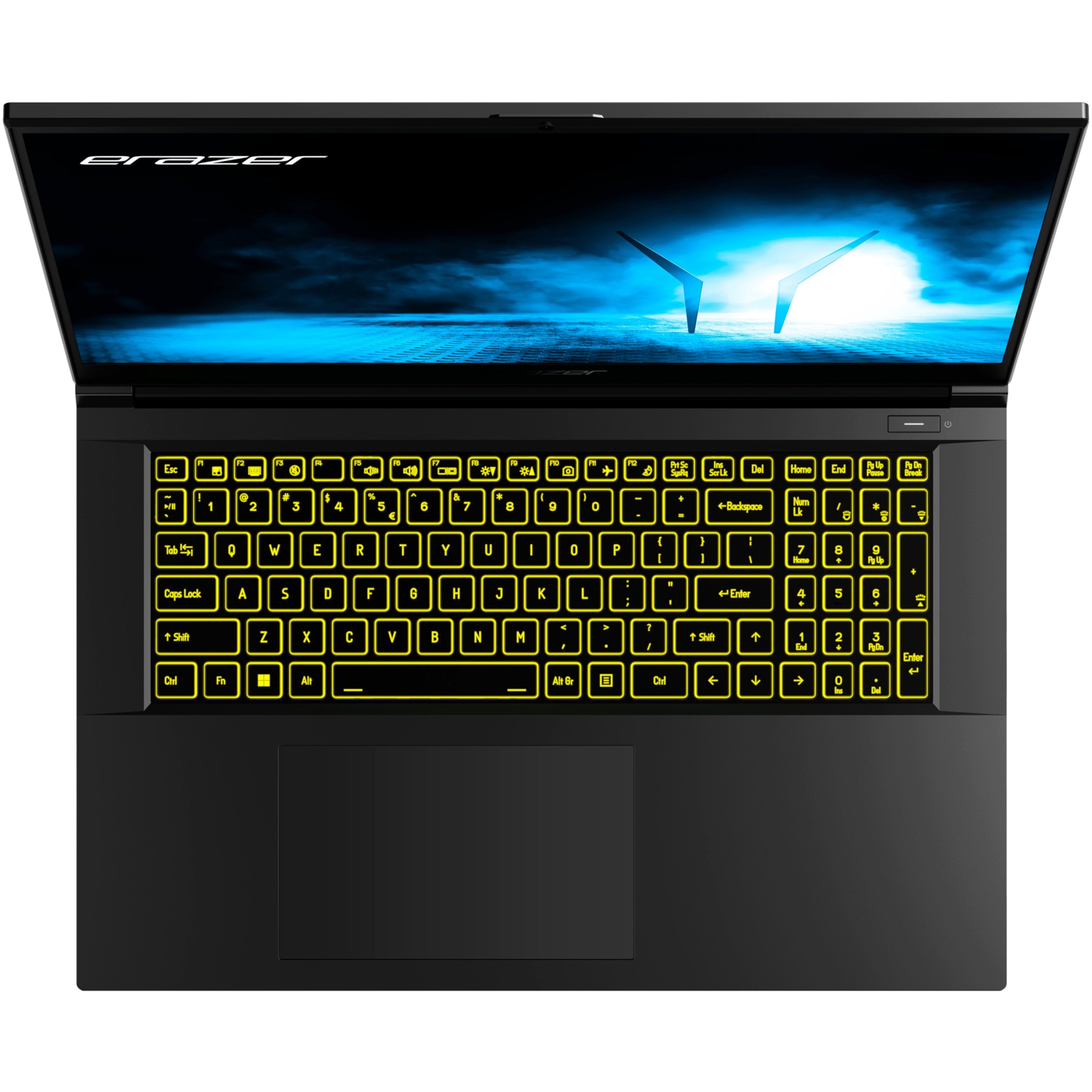 Medion® Scout E30 Gaming-Notebook (43.9 cm/17.3 Zoll, Intel Core i7 13620H, Nvidia Geforce RTX 4050, 1000 GB SSD, Full-HD Display 144Hz, 16GB, Windows 11, MD62601)