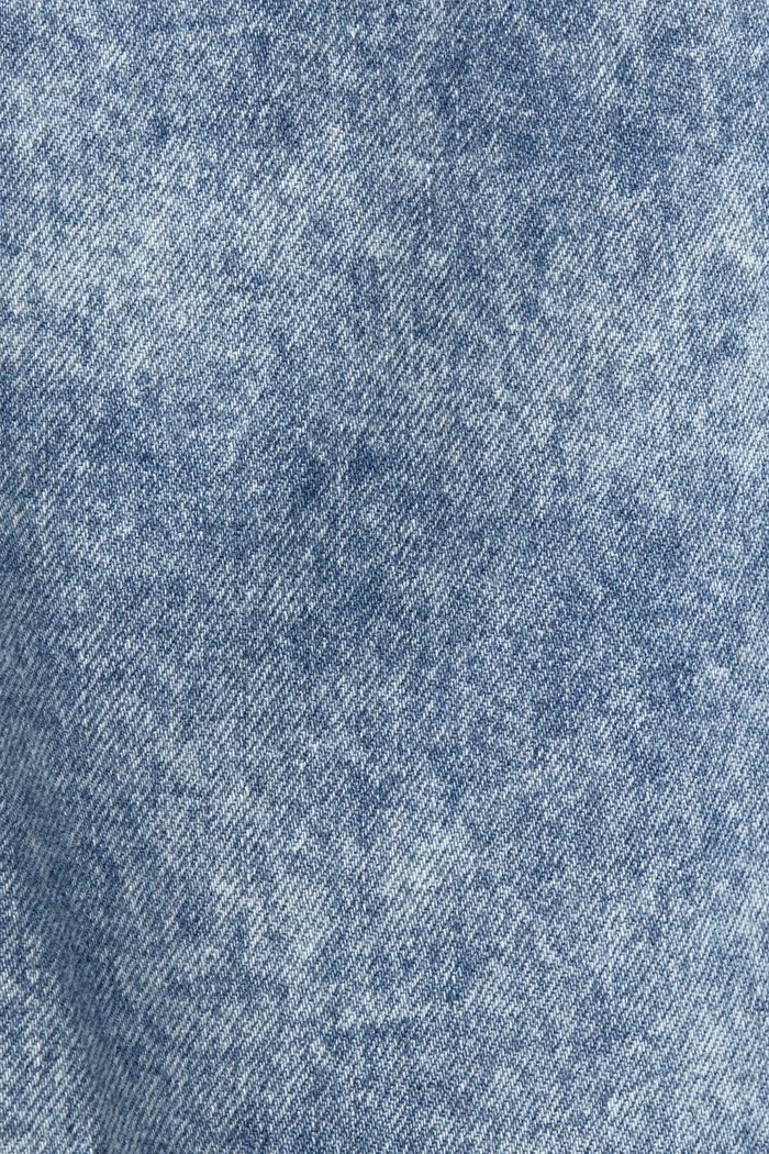 Banana-Fit-Jeans mit hohem Bund und Stonewashed-Effekt