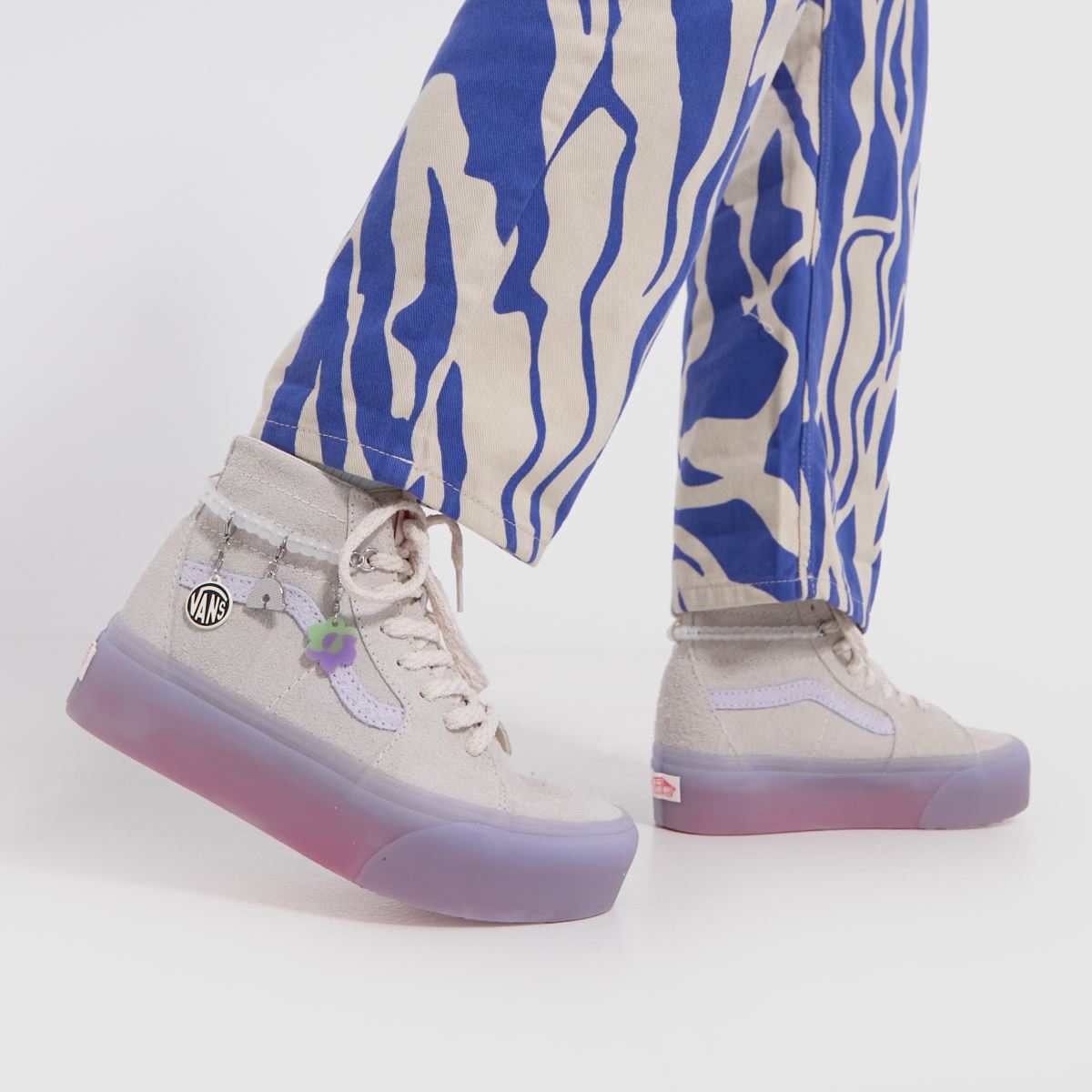 Vans SK8-Hi tapered Stackform cipők kőszínben