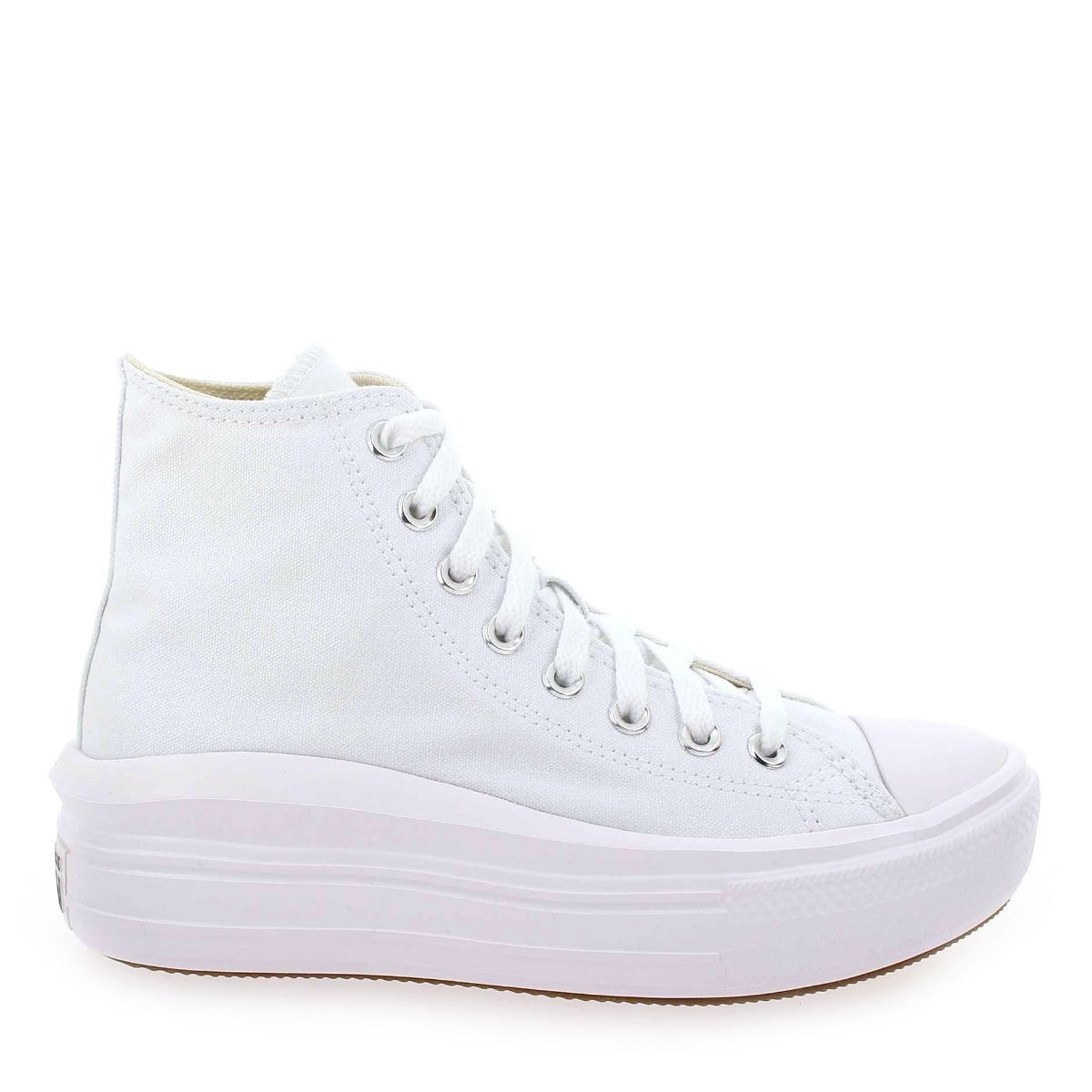 Converse  CHUCK TAYLOR ALL STAR MOVE PLATFORM - Blanc