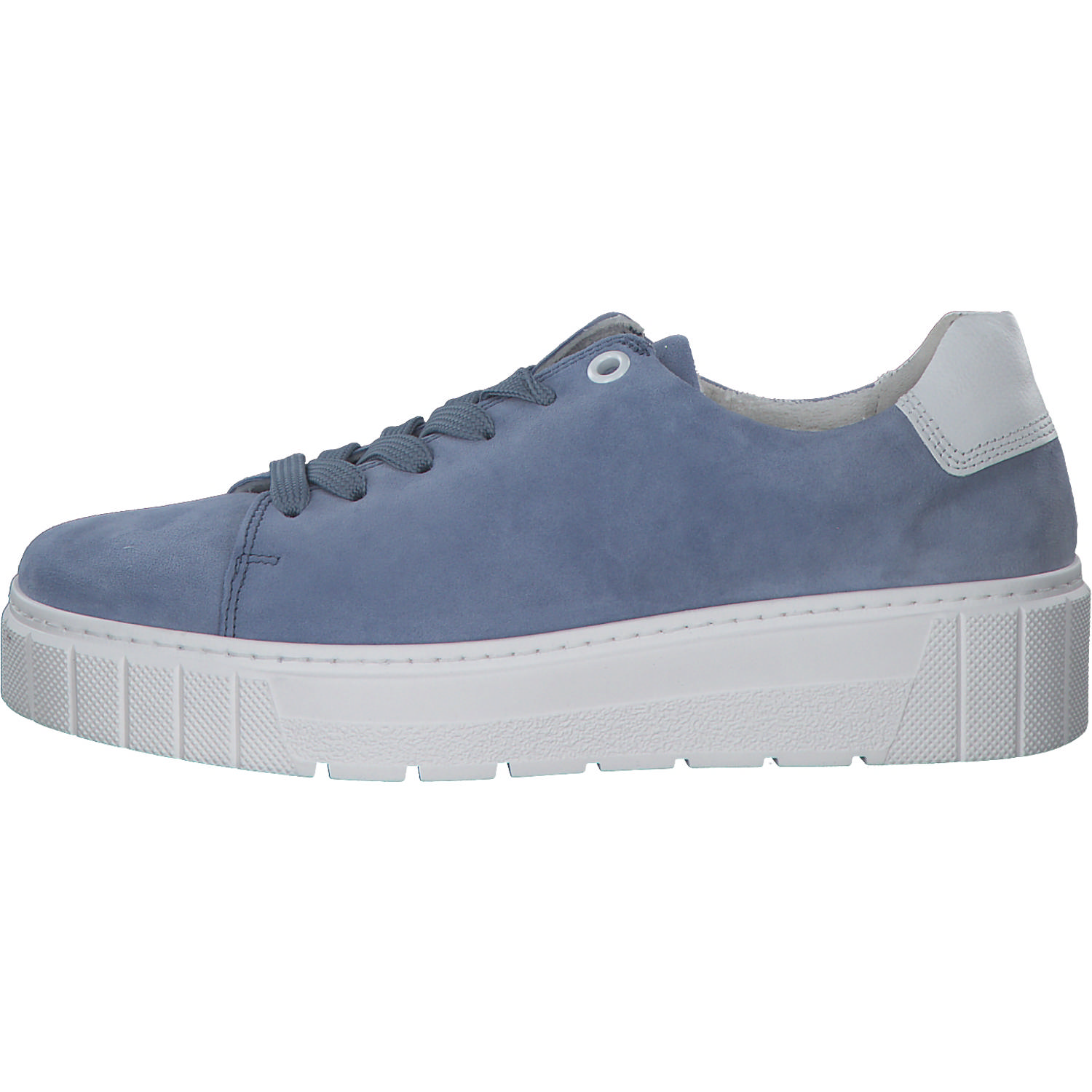 Gabor 26.410, Schnürschuhe, Damen, azur/weiss