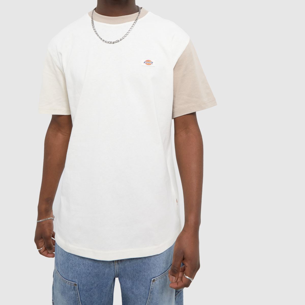 DICKIES eddyville póló fehér színben