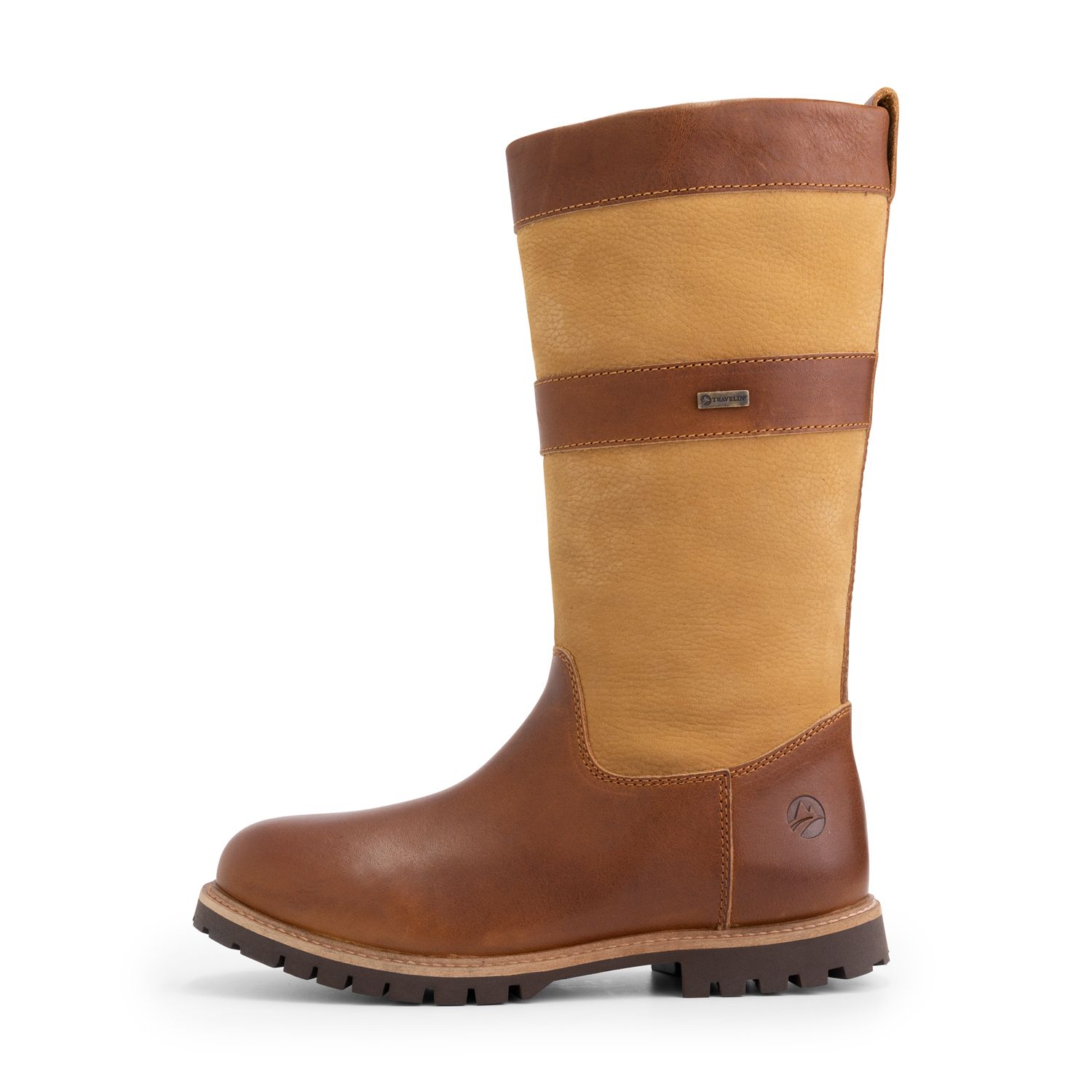 Travelin' Danmark cognac Herren Outdoorstiefel