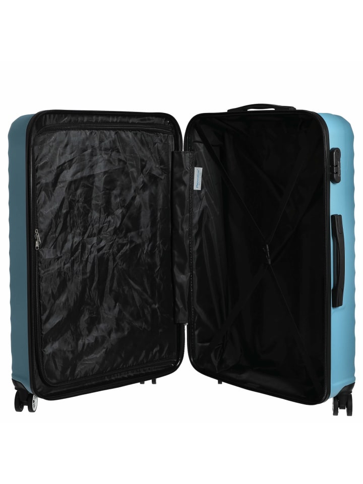 Paradise by CHECK.IN Kingston - 4-Rollen-Trolley 77 cm (lila) in tÃ¼rkis günstig kaufen onesize