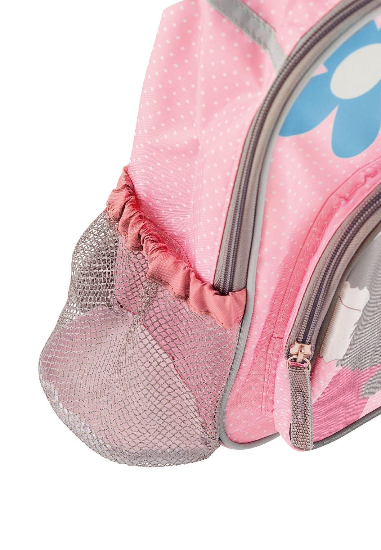 Funktions-Rucksack Maus Mabel in Rosa u. Grau, 5L