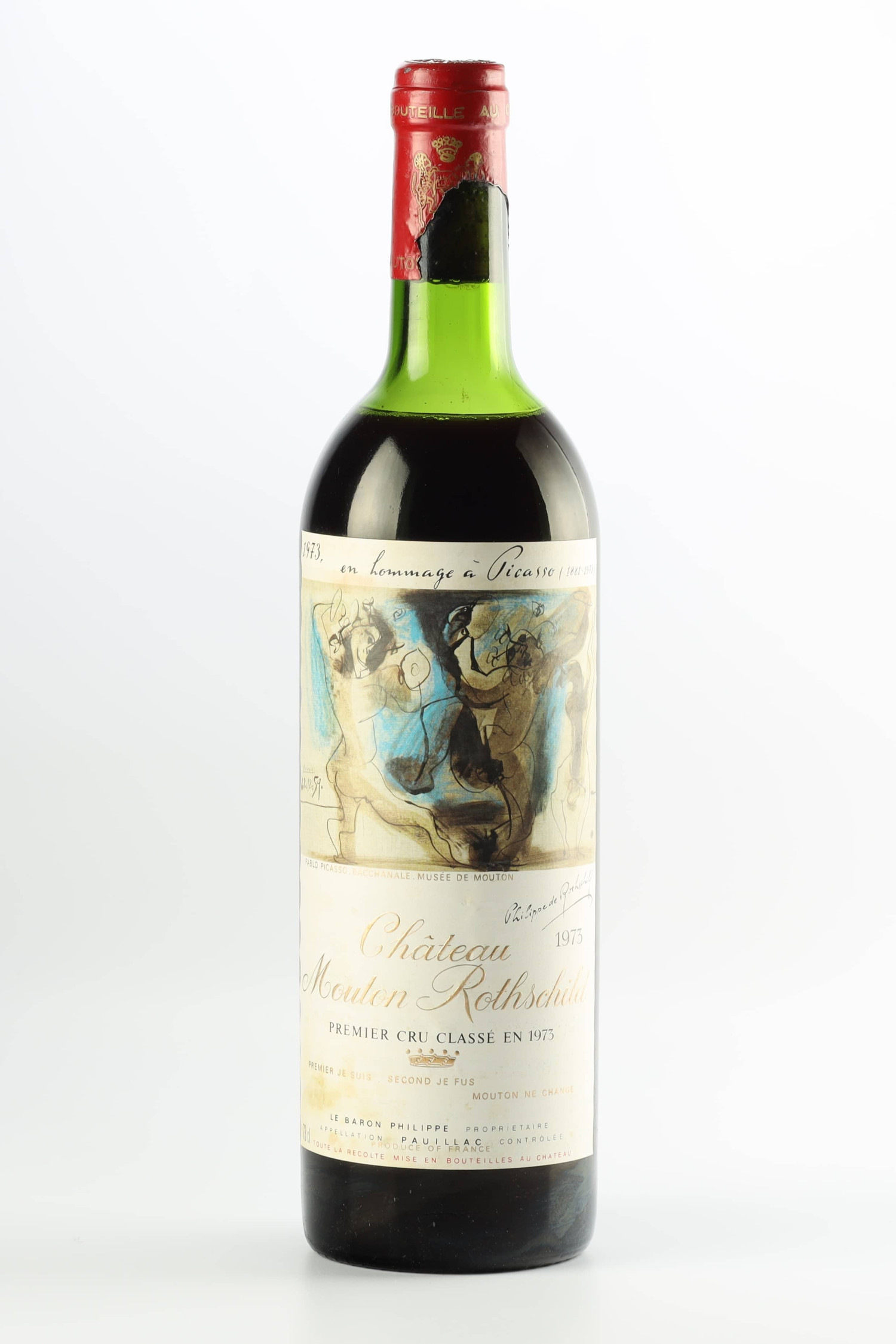Château Mouton Rothschild 1973, Pauillac