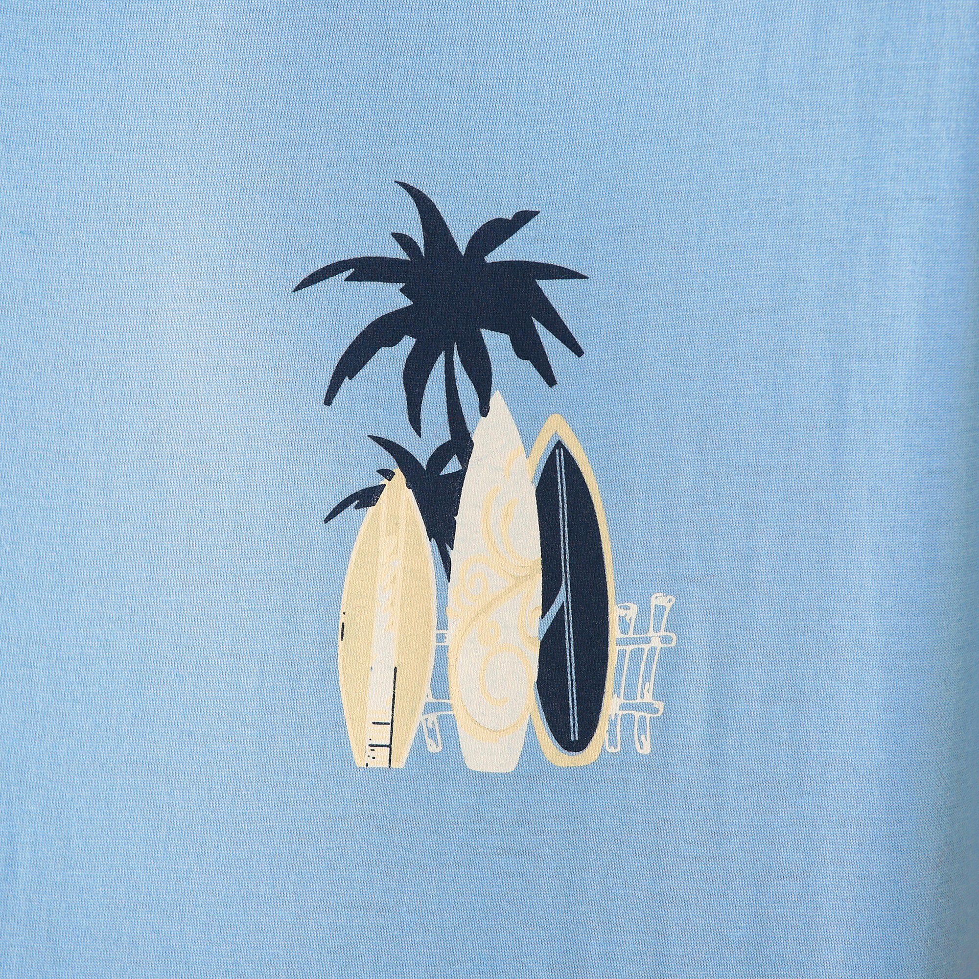 Tee-shirt pyjama manches courtes motif surf