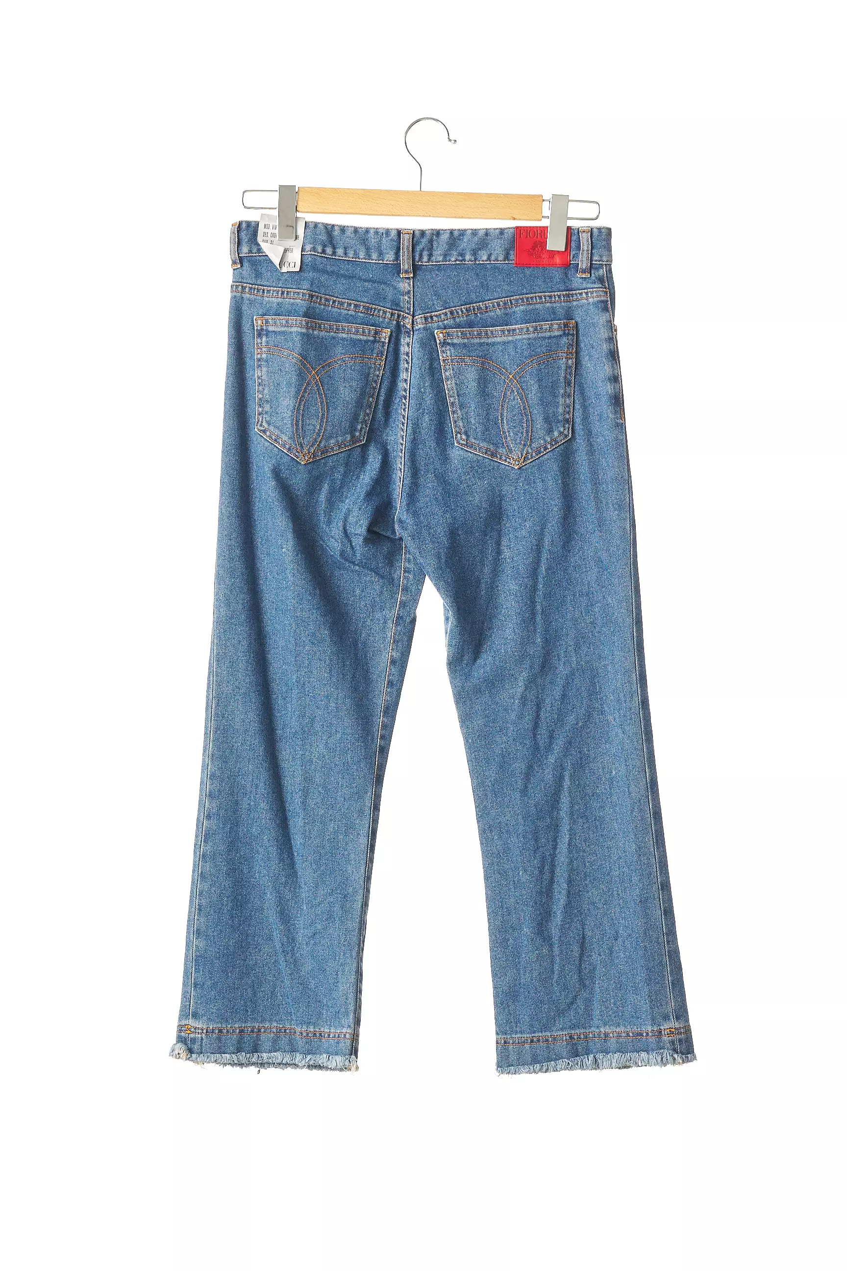 Fiorucci Pantalon7 8 Femme couleur bleu