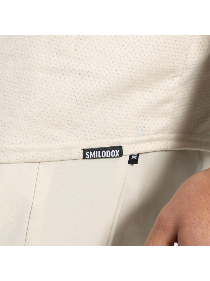 SMILODOX T-Shirt Powerfit Pro in Creme günstig kaufen