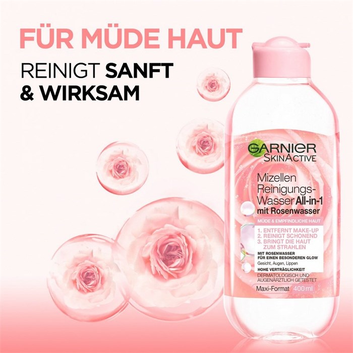 All-in-1 Mizellenwasser Rosenwasser