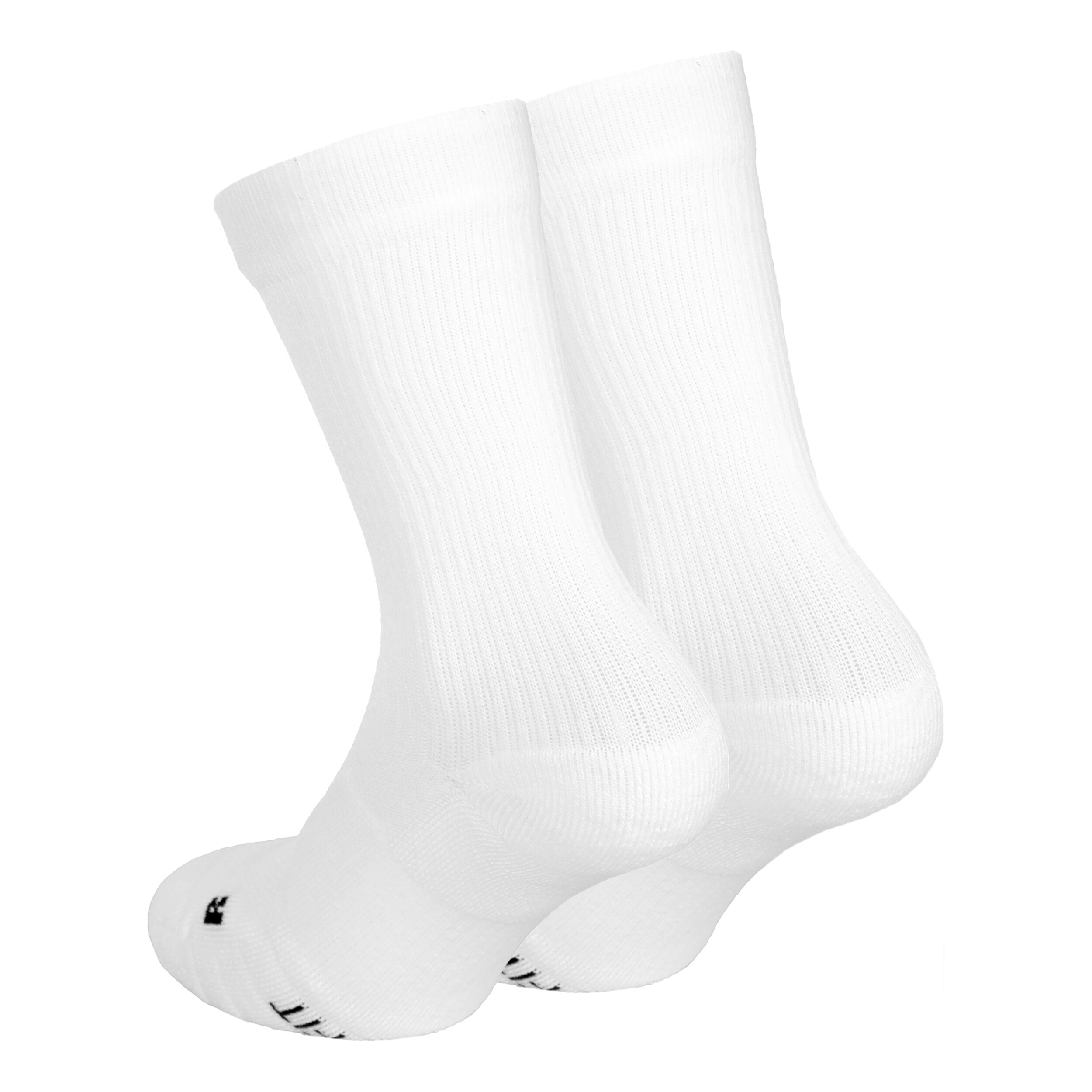 Court Multiplier Cushioned Tennissocken 2er Pack - Weiß, Schwarz