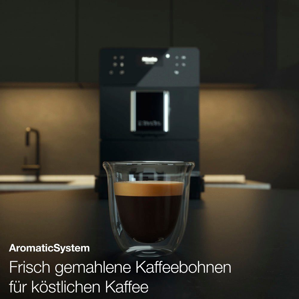 Miele Kaffeevollautomat CM7550 CoffeePassion, inkl. Milchgefäß, Kaffeekannenfunktion