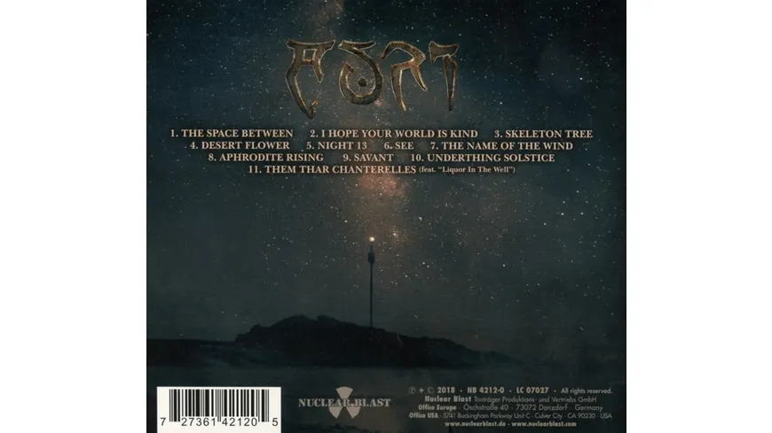 Auri Ltd. Digipak