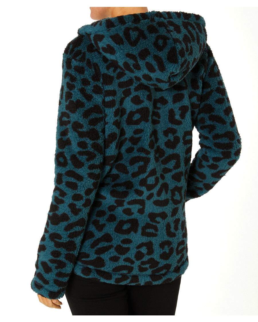 Fleecejacke mit Muster