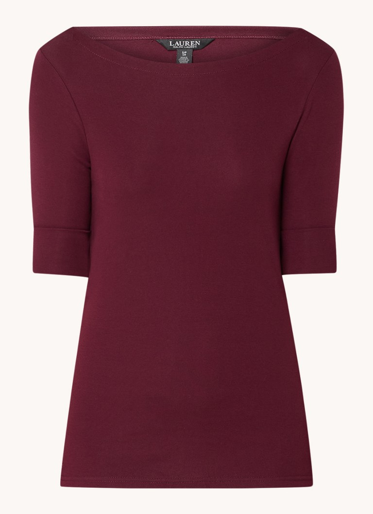 Ralph Lauren top with boat neckline