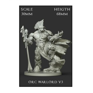 Orc Warlord V3 30mm