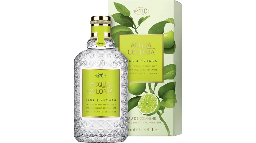 4711 ACQUA COLONIA Lime & Nutmeg EdC 100 ml