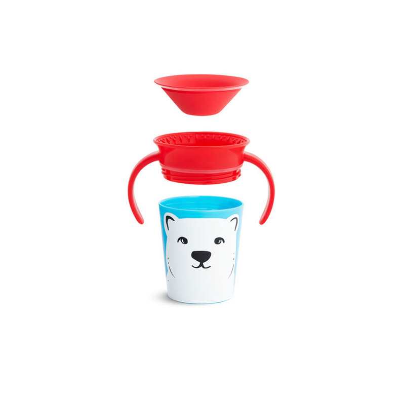 Tasse miracle 360° 6 mois et + ours polaire Munchkin