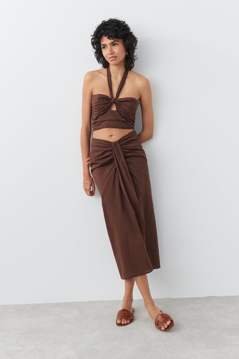 Twist skirt