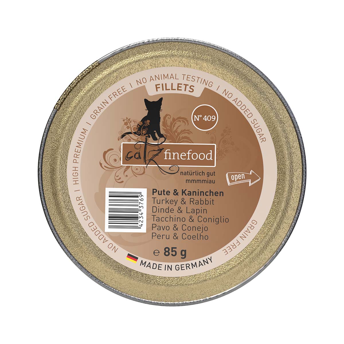 catz finefood Fillets N°409 Pute & Kaninchen in Jelly