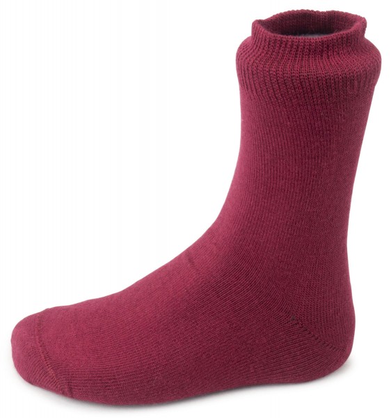 Steven kids ~ Strümpfe Merinowolle ~ Burgundy