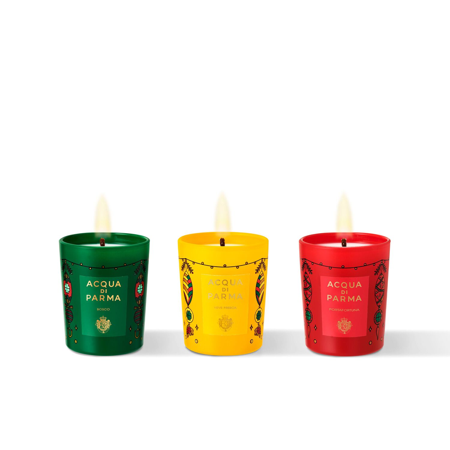 Acqua di Parma Maison Trio De Bougies De Noël