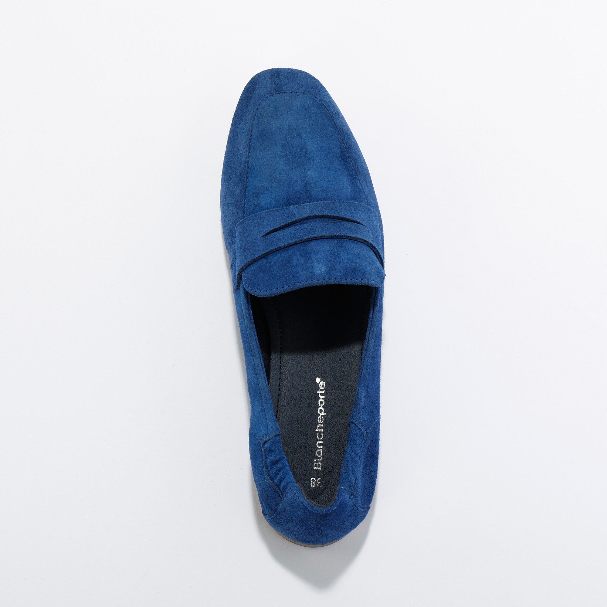 Mocassins croûte de cuir
