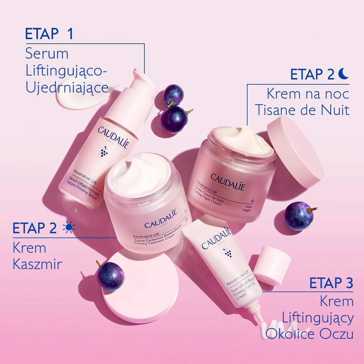 Caudalie Resveratol-Lift серум за подизање и учвршћивање коже