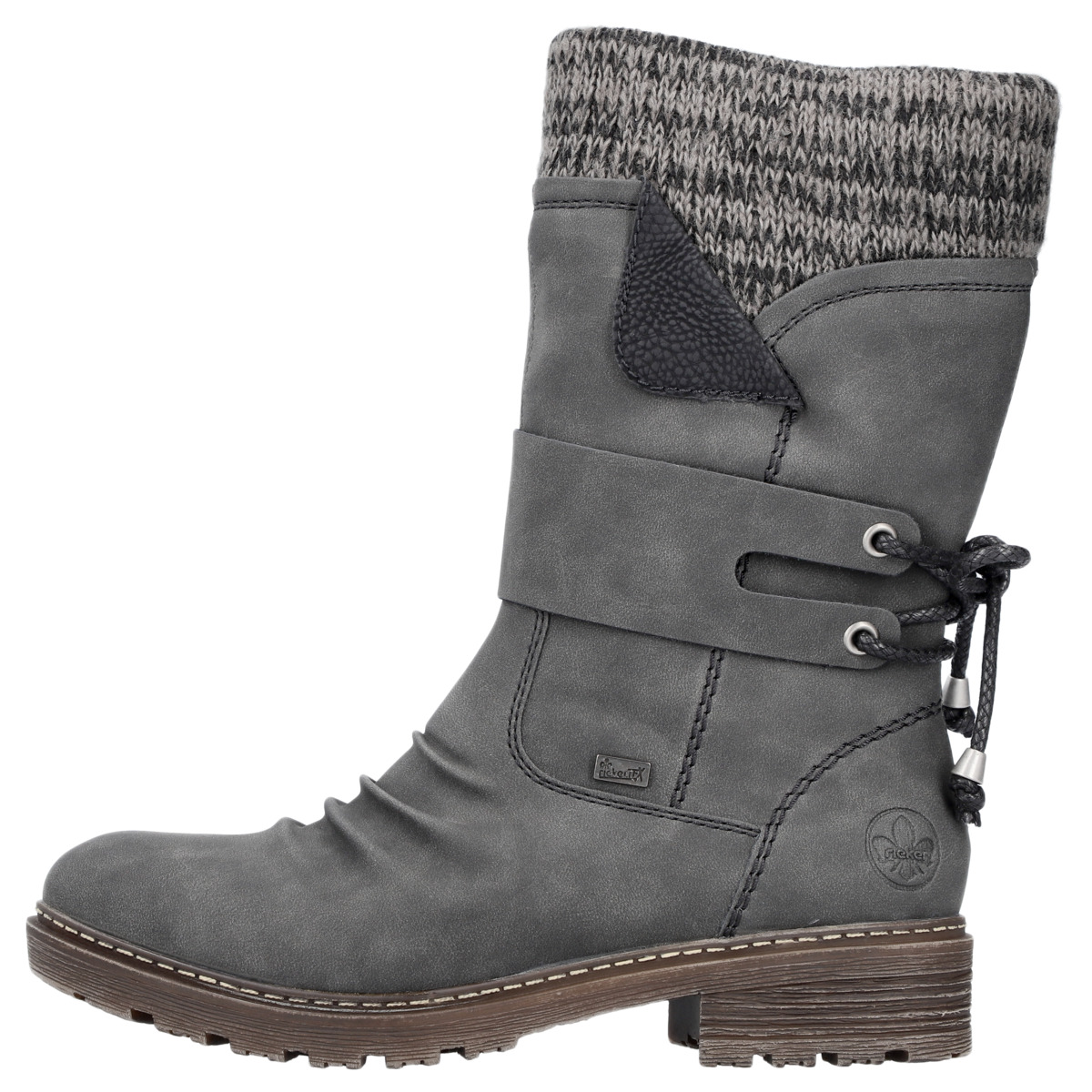 Rieker Z4783 Stiefel dunkelgrau