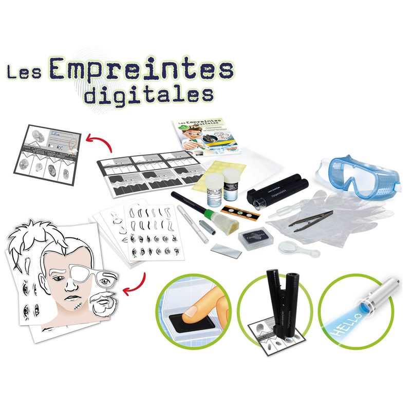 Coffret empreintes digitales Buki