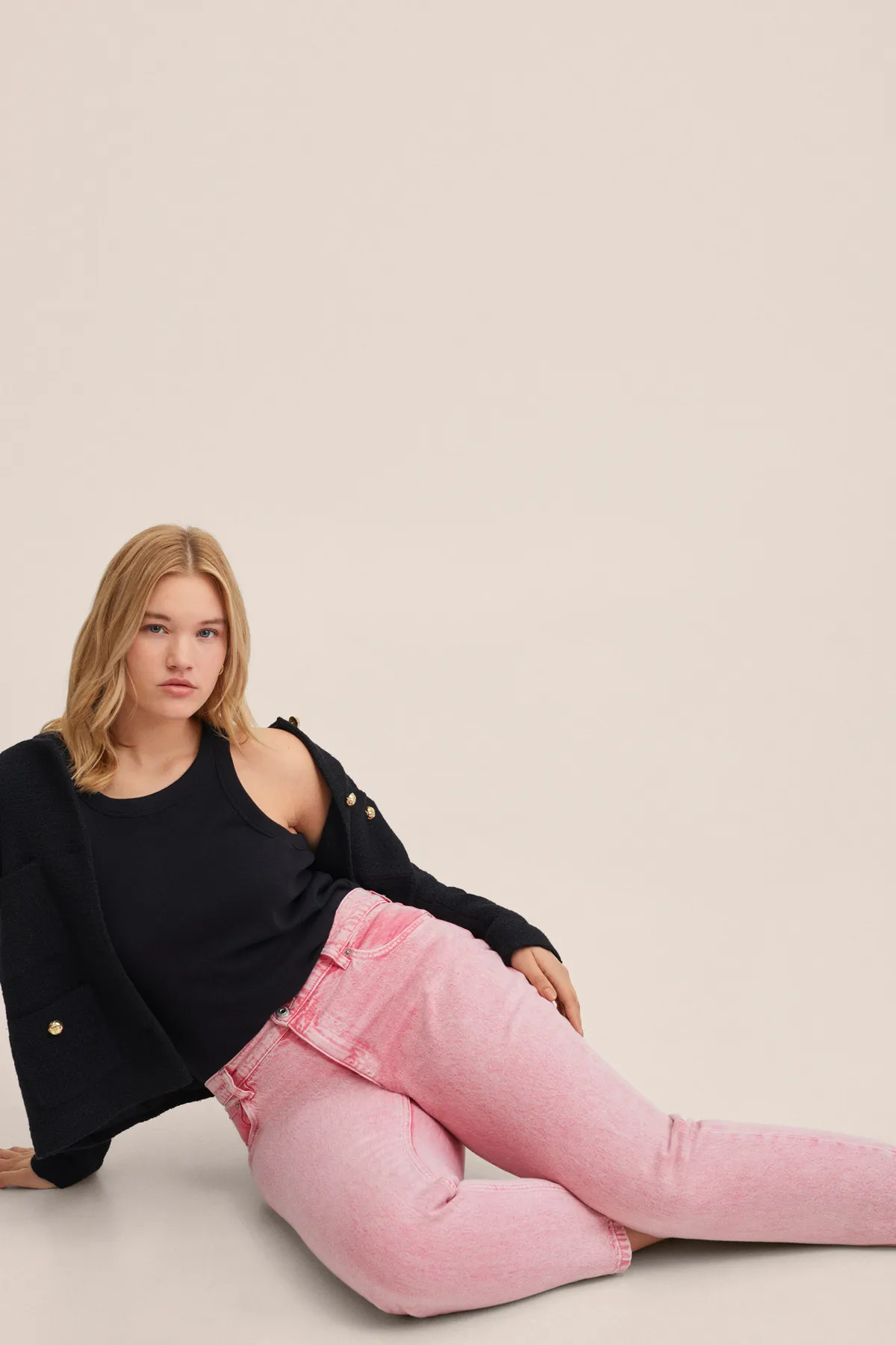MANGO  27005767 Damen/Mädchen Bubblegum Pink