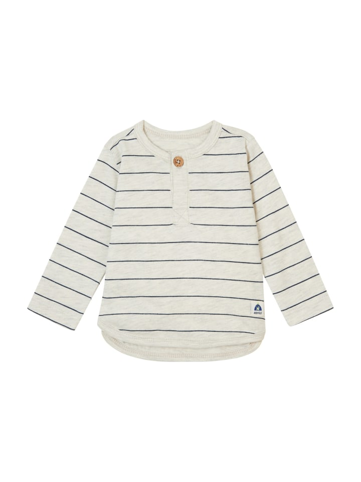 Noppies Langarmshirt Groslayn in Oatmeal günstig kaufen