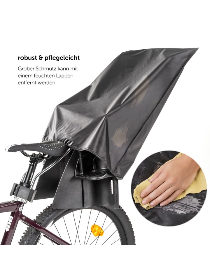 Zamboo Regenschutz für Kinder-Fahrradsitze (passend für in schwarz günstig kaufen onesize