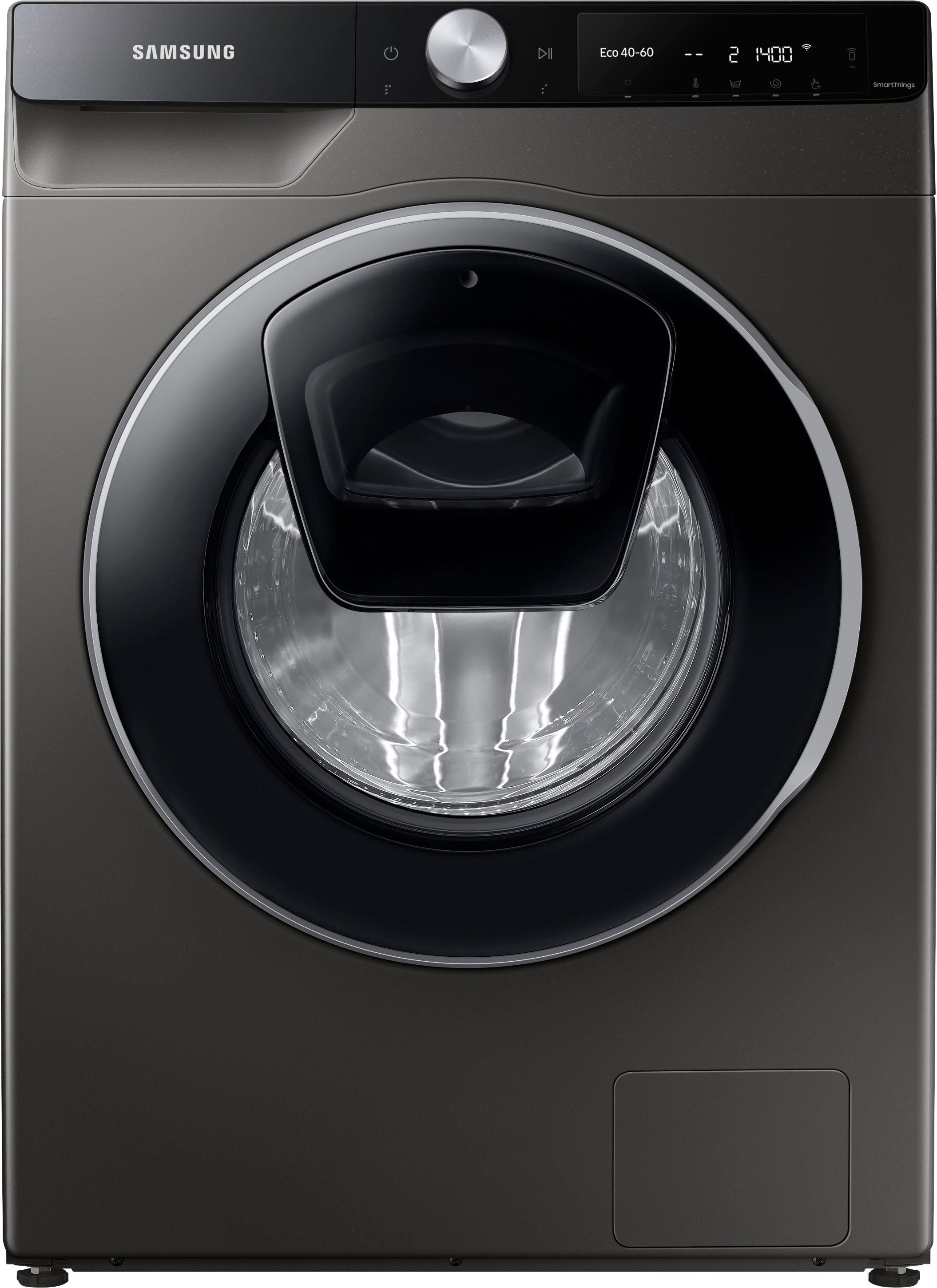 Samsung Waschmaschine WW6500T INOX WW80T654ALX, 8 kg, 1400 U/min, AddWash™