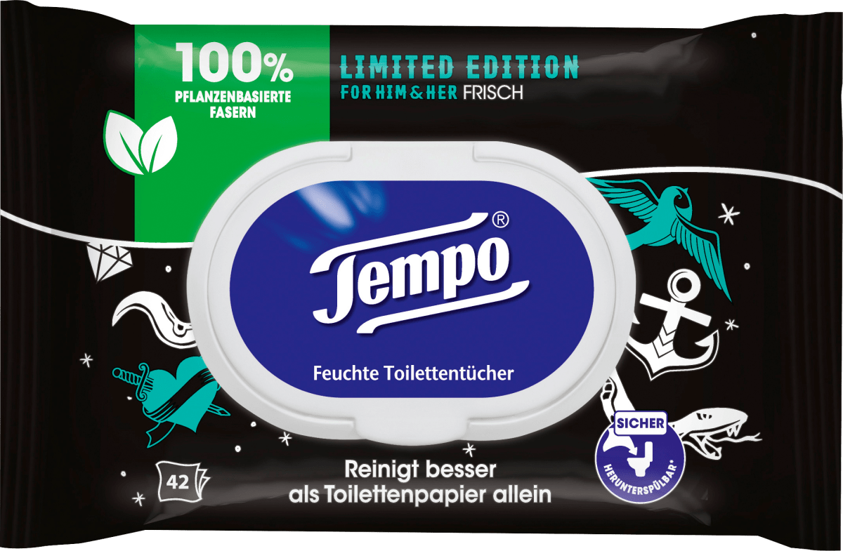 Feuchtes Toilettenpapier For Him & Her, 42 St